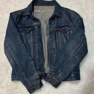 GAP Dark Blue Denim Jacket small men
